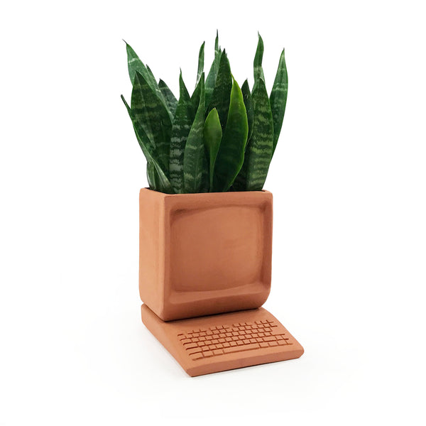 Terracotta Computer Planter