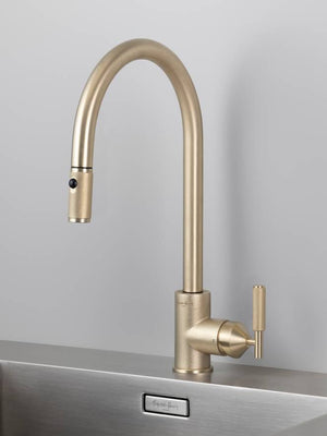 KITCHEN FAUCET / PULL-OUT WITH DUAL SPRAY / CROSS