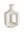 Sonya Vase Short, White