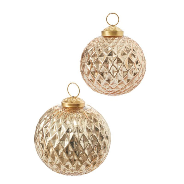 Diamond Globe Ornament