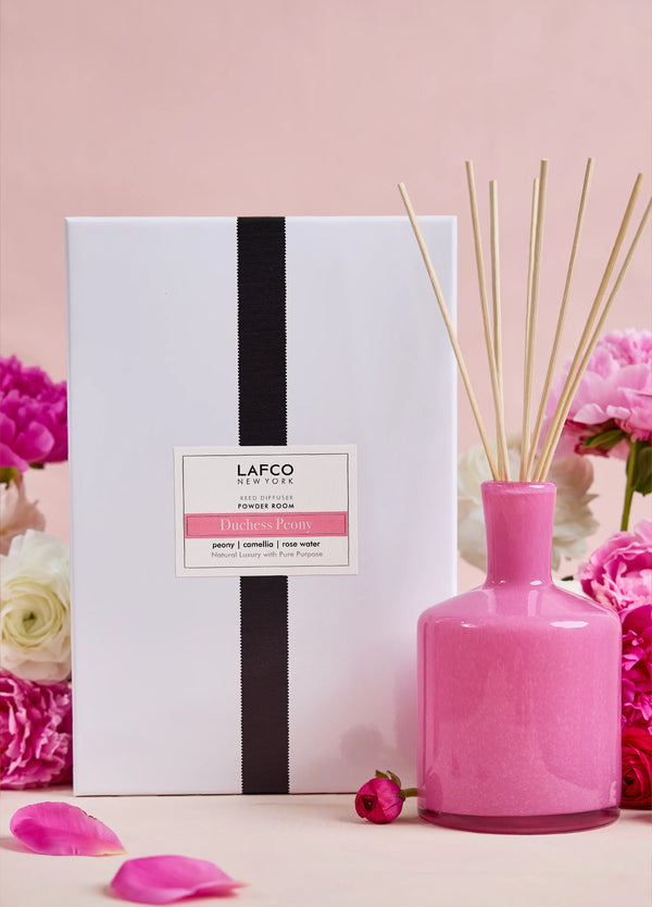 15 oz Duchess Peony Reed Diffuser / Powder Room