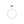 Black Circle LED Pendant