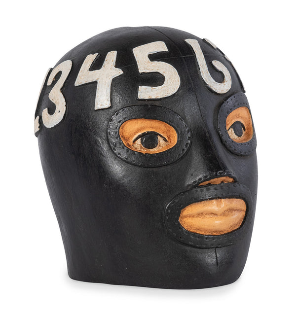 Wrestler Head Coin Bank