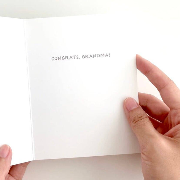 Granny Panties — Funny New Grandma Congrats Card
