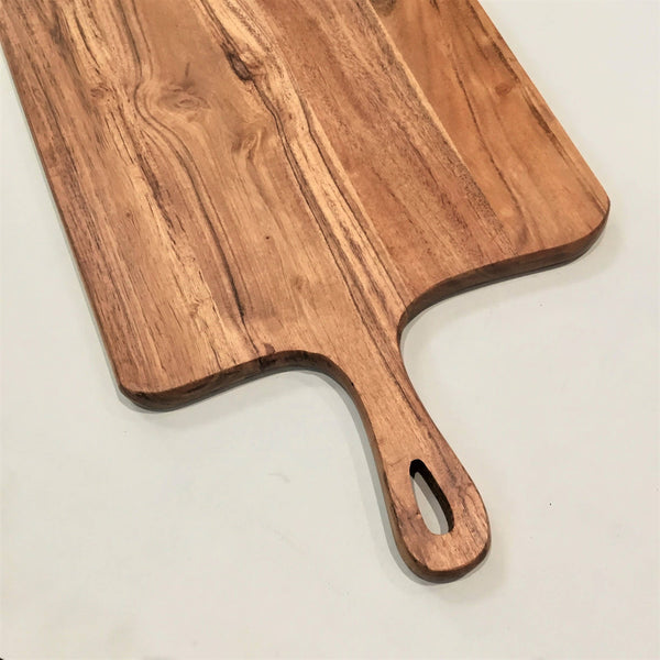 Acacia Wood Board with Handle