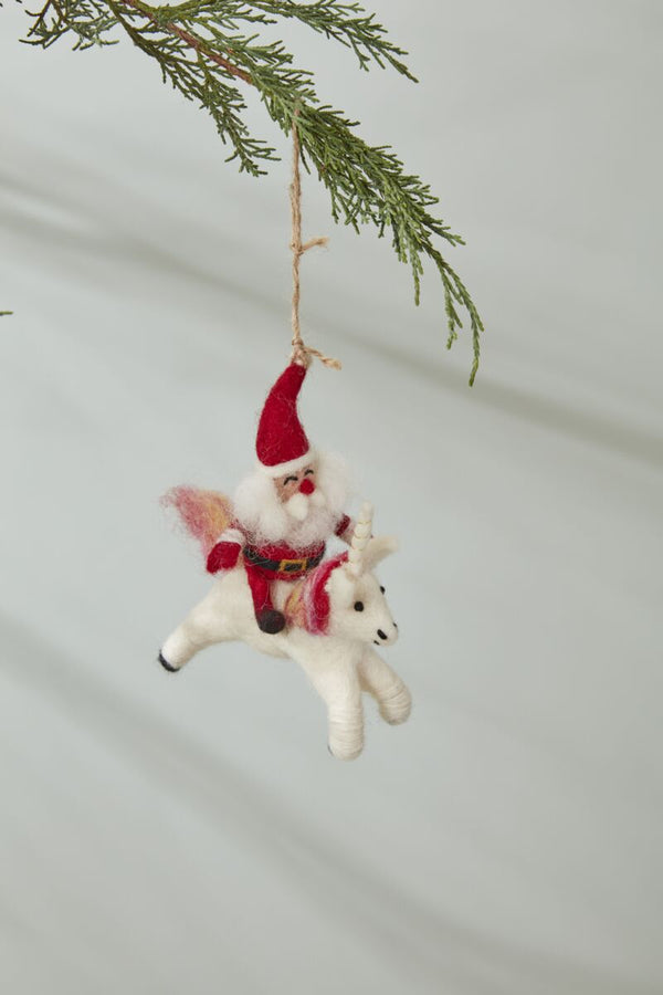 Santa Ornament