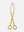 Hammered Gold Serving Tongs