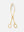 Polished Gold Serving Tongs