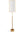Geo Rectangular Floor Lamp - The crisp natural linen shade is ensconced in a tu