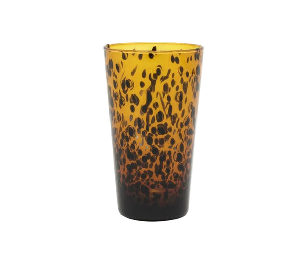 Tortoise Shell Highball Glass