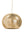 Natural Brass Pierced Metal Sphere Pendant - Handcrafted with a brilliant natural brass finish 