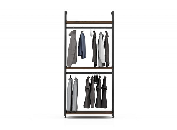 Double Hanging Closet System