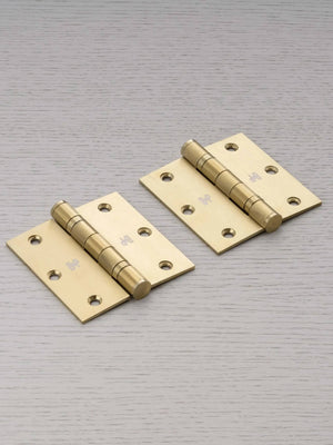 DOOR HINGE / SET OF 2 / 3.5 X 3.5 INCH