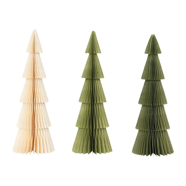 Paper Honeycomb Trees (Tall)