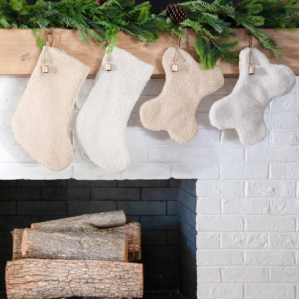 Sherpa Dog Bone Stocking