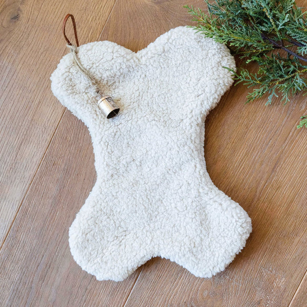 Sherpa Dog Bone Stocking