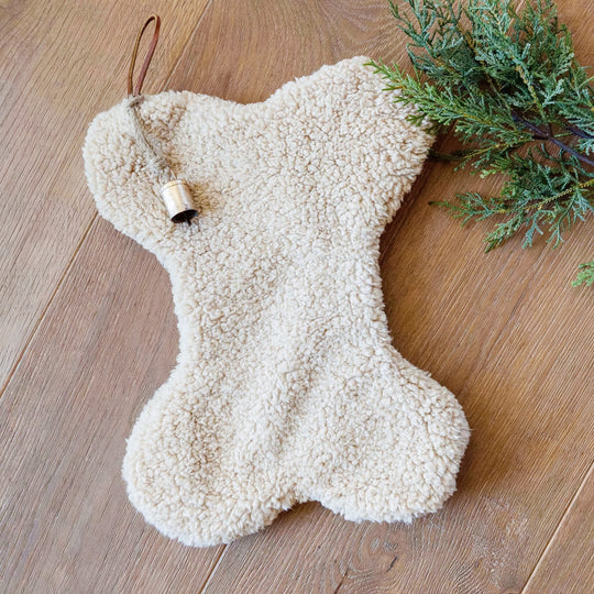 Sherpa Dog Bone Stocking