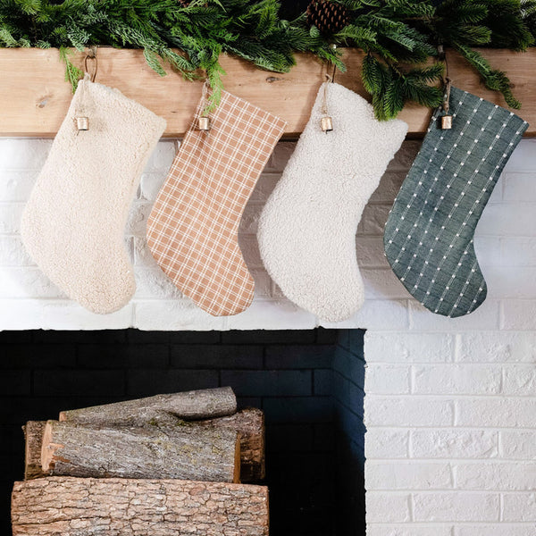 Sherpa Christmas Stockings