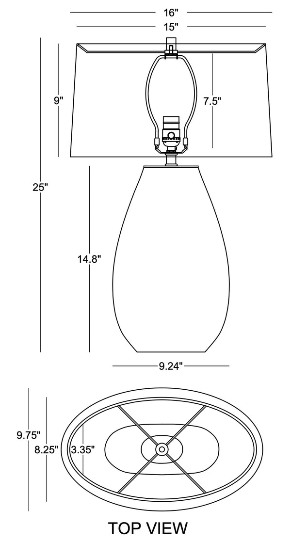 James Table Lamp