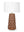 Kelvin Ceramic Table Lamp - Natural light can filter through perforations on t
