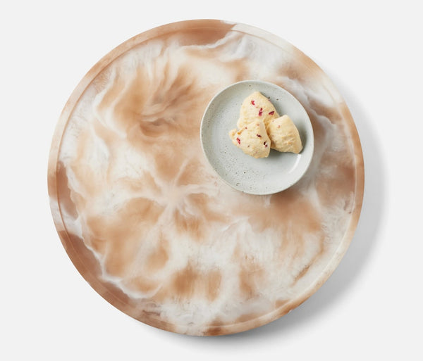 Swirled Resin Lazy Susan