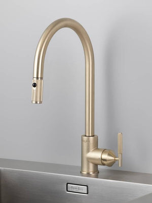 KITCHEN FAUCET / PULL-OUT WITH DUAL SPRAY / LINEAR