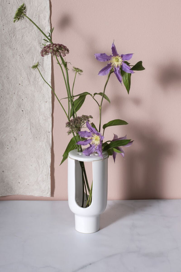 Open Flower Vase