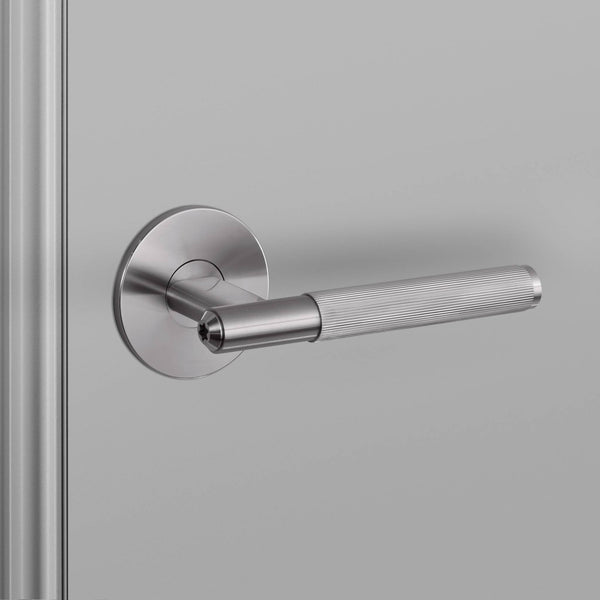 DOOR HANDLE / FIXED / 2-9/16 INCH ROSE / LINEAR