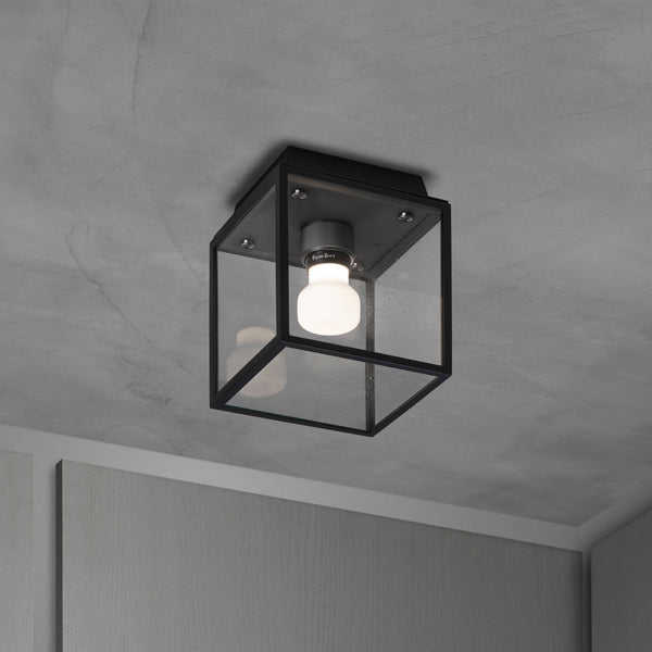CAGED WET / CEILING / CROSS / SMALL / BLACK