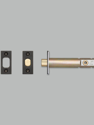 PRIVACY BOLT / THUMBTURN LOCK / GUN METAL - 3-3/4"