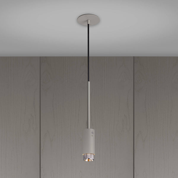 EXHAUST PENDANT / CROSS / STONE