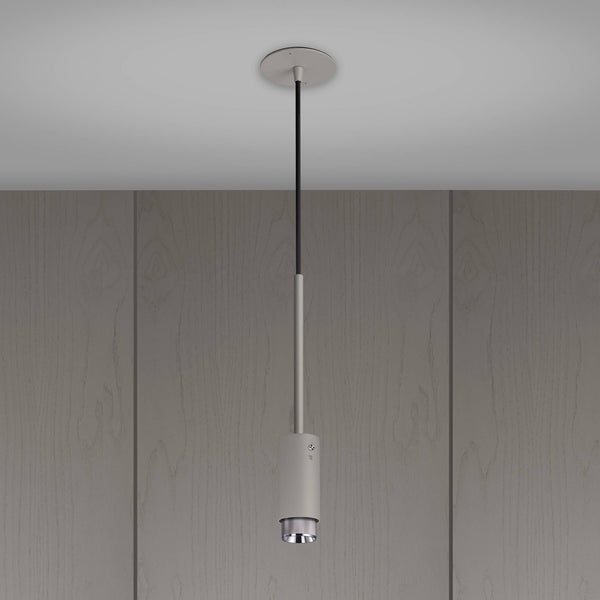 EXHAUST PENDANT / CROSS / STONE