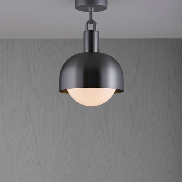 FORKED CEILING / LINEAR / SHADE / GLOBE / OPAL / MEDIUM