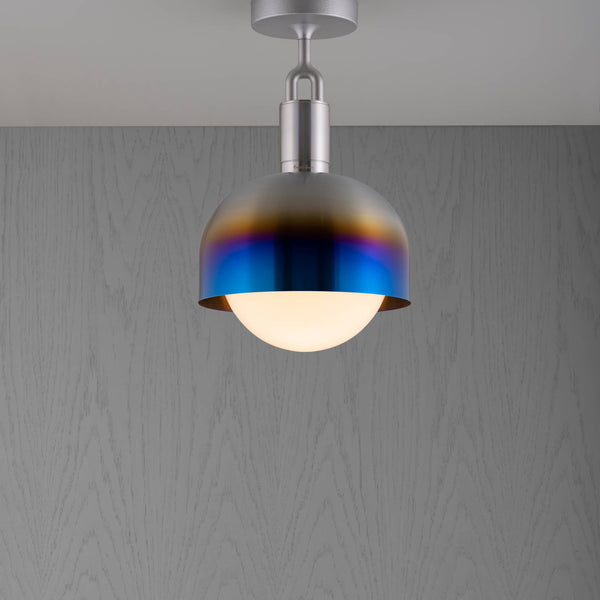 FORKED CEILING / LINEAR / SHADE / GLOBE / OPAL / MEDIUM