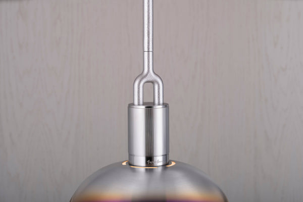 FORKED PENDANT / LINEAR / SHADE / GLOBE / SMOKED / LARGE