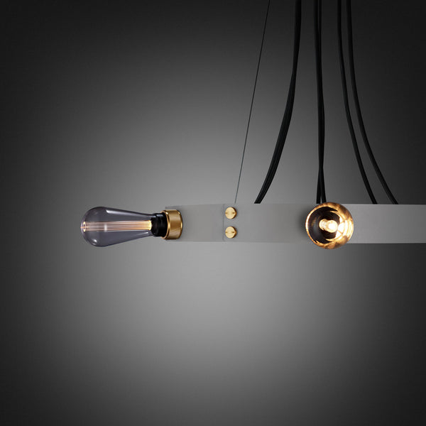 HERO LIGHT / CROSS / STONE / BRASS - 49"