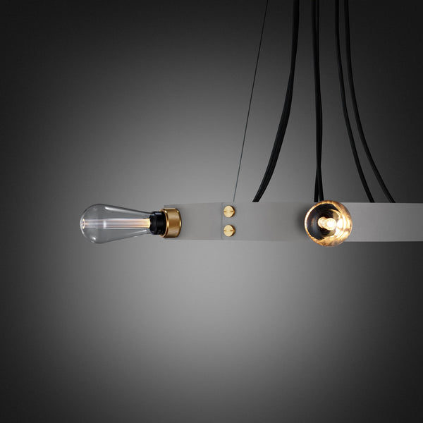 HERO LIGHT / CROSS / STONE / BRASS - 49"
