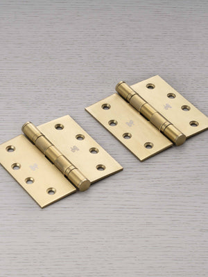 DOOR HINGE / SET OF 2 / 4 X 4 INCH