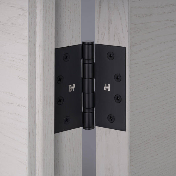 DOOR HINGE / SET OF 2 / 4 X 4 INCH
