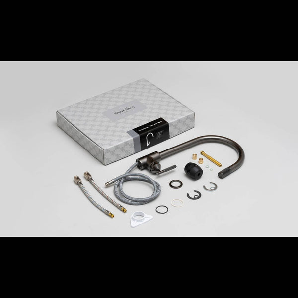 KITCHEN FAUCET / PULL-OUT WITH DUAL SPRAY / LINEAR