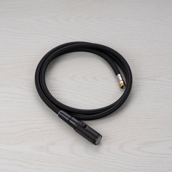 DUAL SPRAY FAUCET KIT / LINEAR / WELDERS BLACK