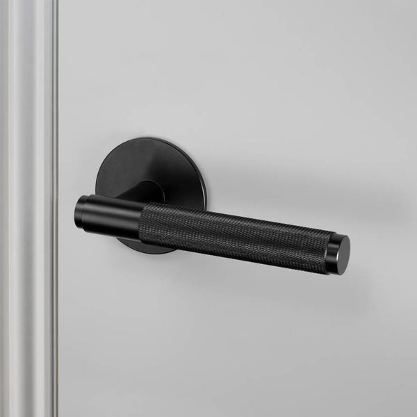 DOOR HANDLE / FIXED / 2-9/16 INCH ROSE / CROSS