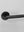 DOOR HANDLE / FIXED / 2-9/16 INCH ROSE / CROSS