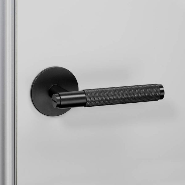 DOOR HANDLE / FIXED / 2-9/16 INCH ROSE / CROSS