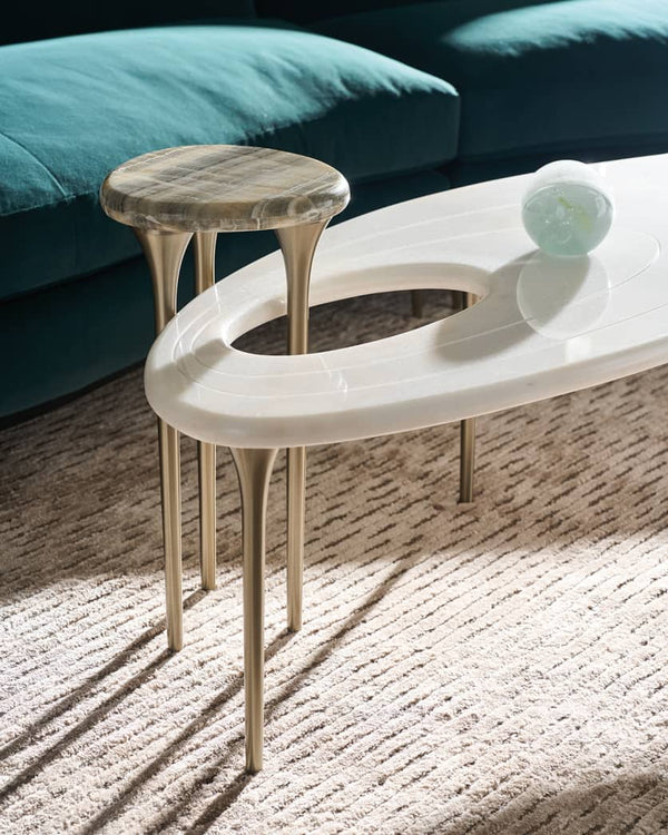 Champagne Gold Cocktail Table