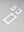 1G PLATE / POLYCARBONATE / WITH LOGO
