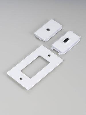 1G PLATE / POLYCARBONATE / WITH LOGO