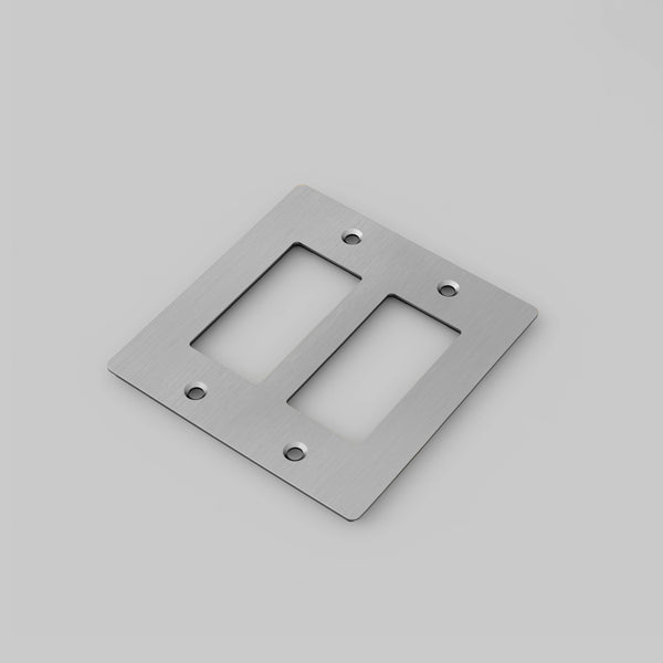 2G PLATE / WITHOUT LOGO