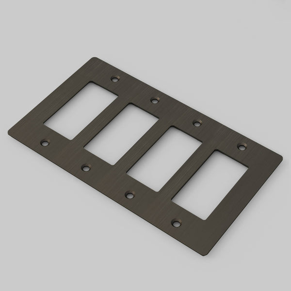 4G PLATE / WITHOUT LOGO