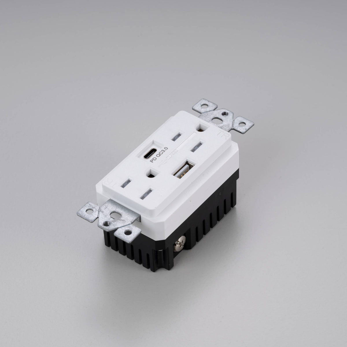 OUTLET MODULE / DUPLEX & 2 USB-A + C – HUEandHEM